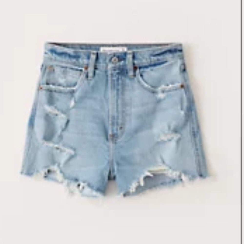 Ultra high rise mom short A&F